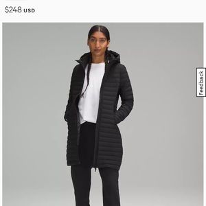 Lululemon Pack It Down Long Jacket🥶🔥